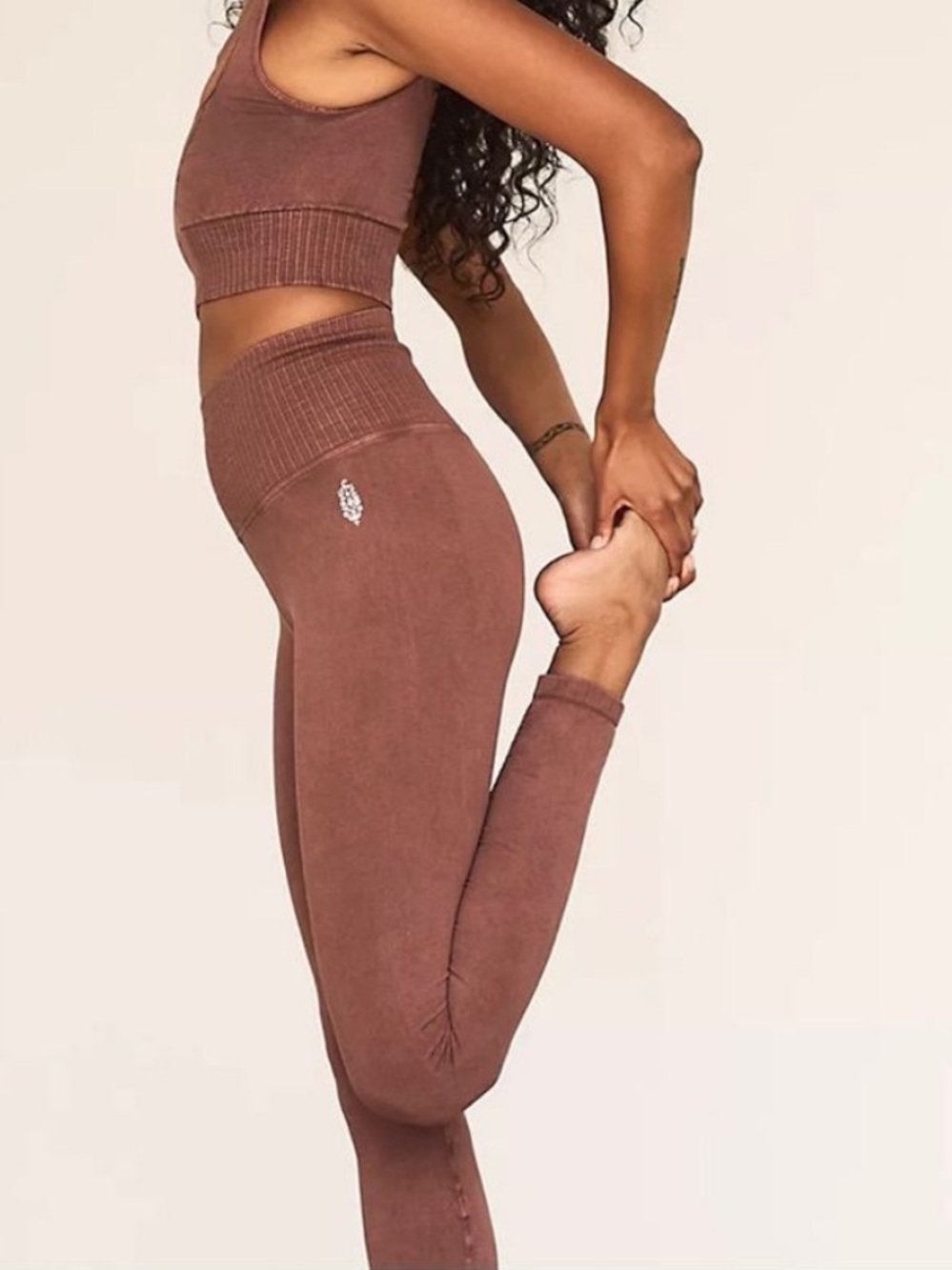 Free People Good Karma High-Rise 7/8 Length Leggings XS/S